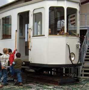 Straßenbahn im Historischen Museum Bielefeld