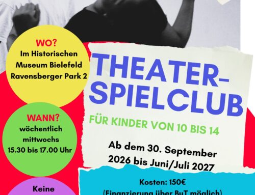 Theater im Museum: Der neue Spielclub startet
